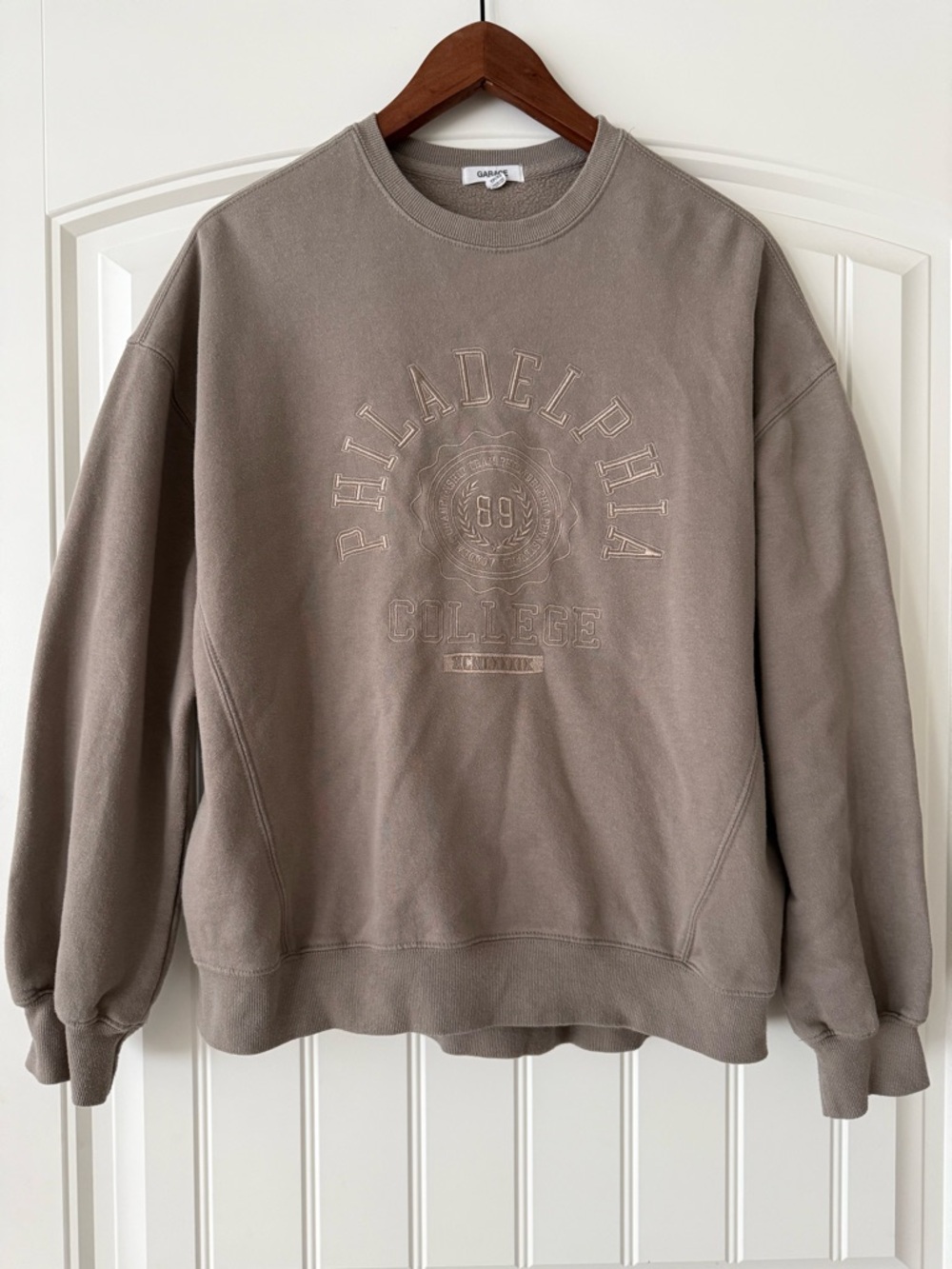 Garage Crewneck Sweatshirt.  Size XS
